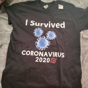 Fake virus shirt